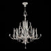 Fine Art - 739640-SF4 - 16 Light Chandelier - Beveled Arcs - Silver