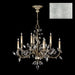 Fine Art - 753140-SF4 - Ten Light Chandelier - Crystal Laurel - Silver