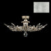 Fine Art - 753440-SF4 - Five Light Semi-Flush Mount - Crystal Laurel - Silver