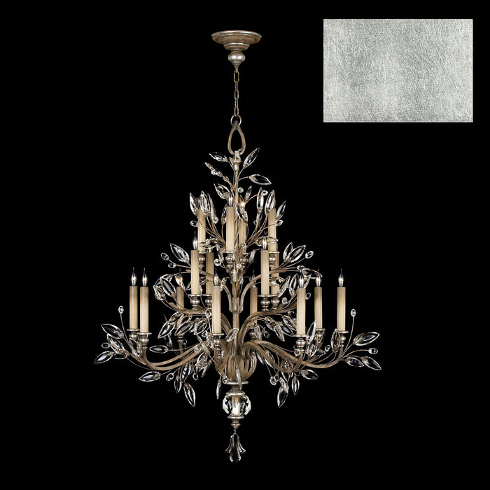 Fine Art - 759440-SF4 - 16 Light Chandelier - Crystal Laurel - Silver