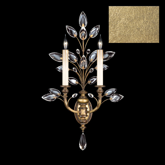 Fine Art - 759750-SF3 - Two Light Wall Sconce - Crystal Laurel - Gold