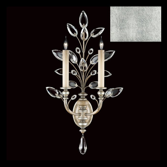 Fine Art - 759750-SF4 - Two Light Wall Sconce - Crystal Laurel - Silver