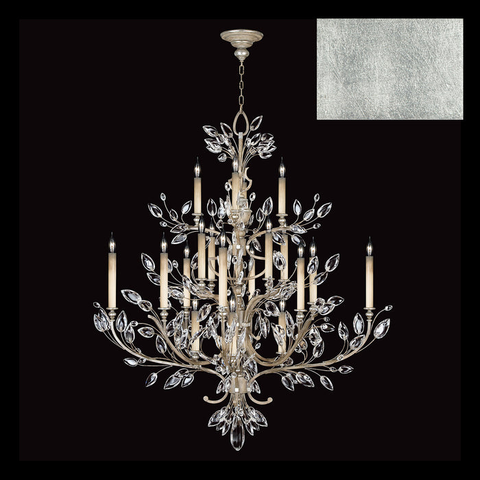 Fine Art - 771140-SF4 - 20 Light Chandelier - Crystal Laurel - Silver