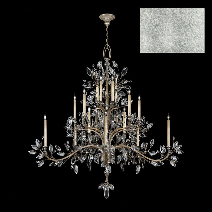 Fine Art - 771240-SF4 - 20 Light Chandelier - Crystal Laurel - Silver