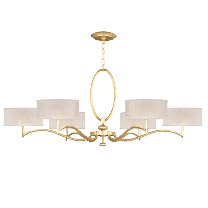 Fine Art - 771740-SF33 - Six Light Chandelier - Allegretto - Gold