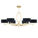 Fine Art - 771740-SF34 - Six Light Chandelier - Allegretto - Gold