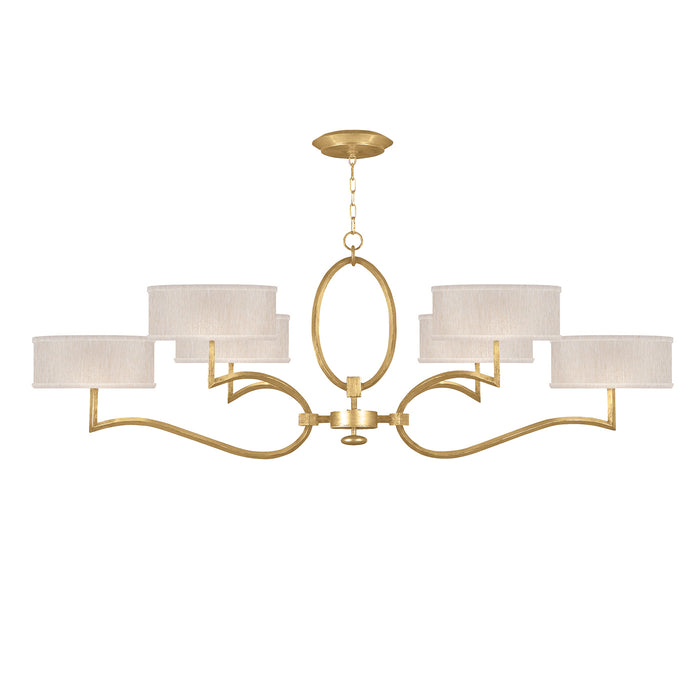 Fine Art - 780040-SF33 - Six Light Chandelier - Allegretto - Gold