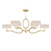 Fine Art - 780040-SF33 - Six Light Chandelier - Allegretto - Gold