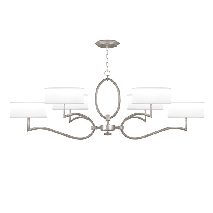 Fine Art - 780040-SF41 - Six Light Chandelier - Allegretto - Silver