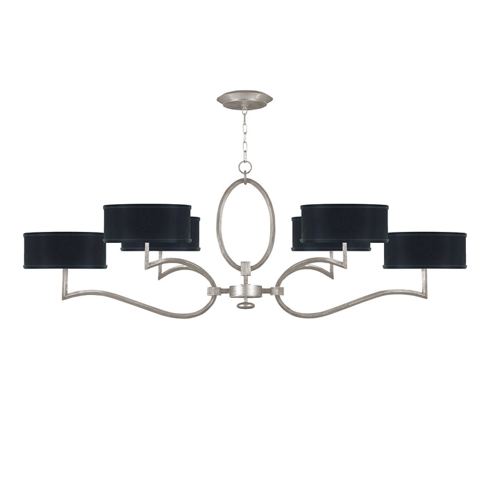 Fine Art - 780040-SF42 - Six Light Chandelier - Allegretto - Silver