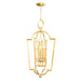 Fine Art - 780440-SF3 - Eight Light Lantern - Allegretto - Gold