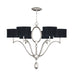 Fine Art - 785840-SF42 - Six Light Chandelier - Allegretto - Silver