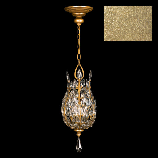 Fine Art - 804640-SF3 - Three Light Pendant - Crystal Laurel - Gold