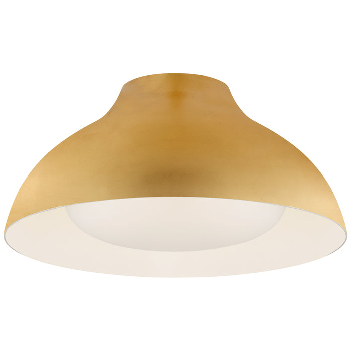 Visual Comfort Signature - ARN 4350G-SWG - LED Flush Mount - Agnes - Gild