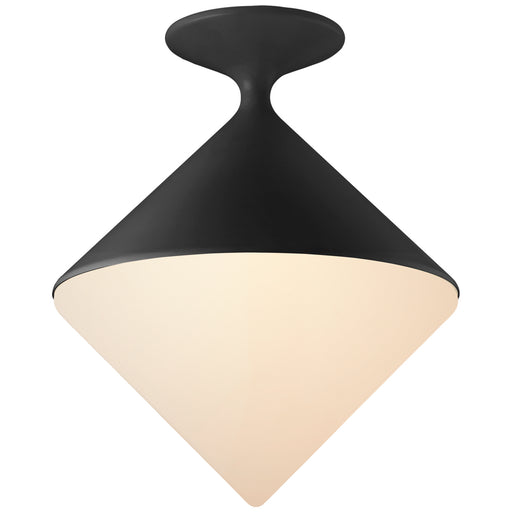 Visual Comfort Signature - ARN 4355BLK-WG - LED Flush Mount - Sarnen - Matte Black