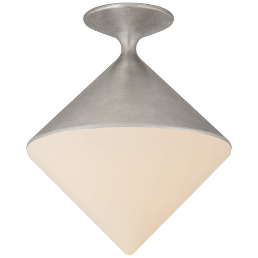 Visual Comfort Signature - ARN 4355BSL-WG - LED Flush Mount - Sarnen - Burnished Silver Leaf