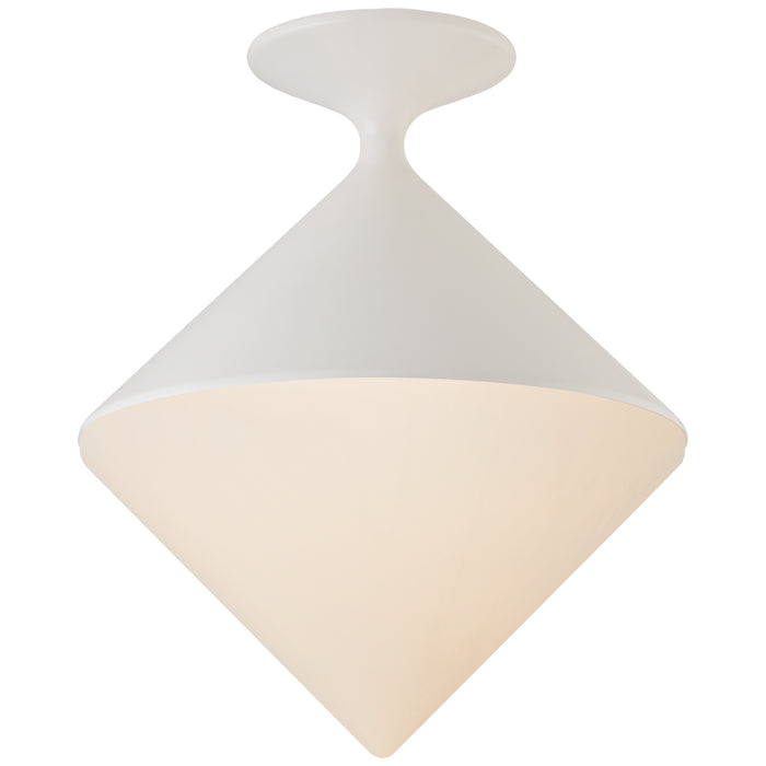 Visual Comfort Signature - ARN 4355WHT-WG - LED Flush Mount - Sarnen - Matte White