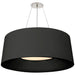 Visual Comfort Signature - BBL 5090BLK - Three Light Pendant - Halo - Matte Black