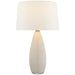 Visual Comfort Signature - CHA 3420WG-L - One Light Table Lamp - Myla - White Glass