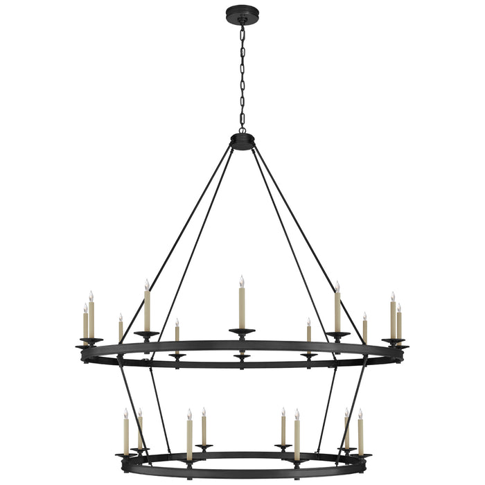 Visual Comfort Signature - CHC 1609BZ - 20 Light Chandelier - Launceton - Bronze