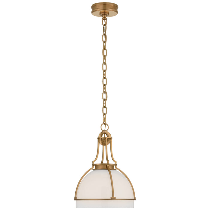 Visual Comfort Signature - CHC 5481AB-WG - LED Pendant - Gracie - Antique-Burnished Brass