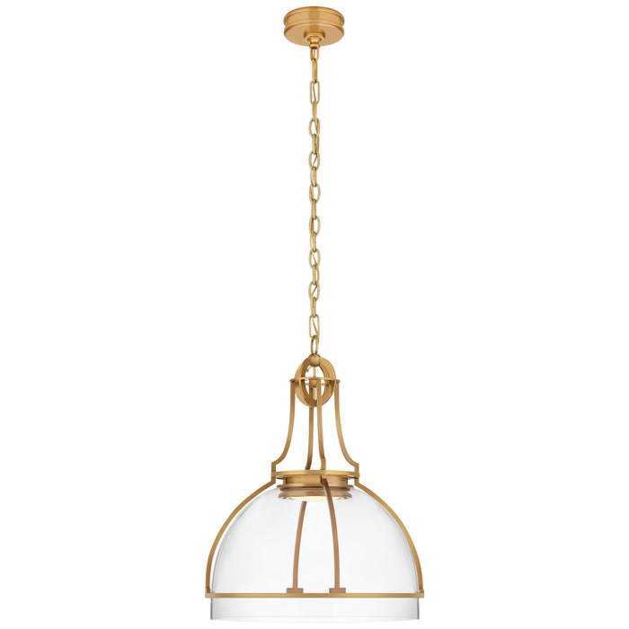 Visual Comfort Signature - CHC 5482AB-CG - LED Pendant - Gracie - Antique-Burnished Brass