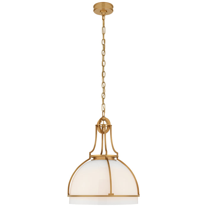 Visual Comfort Signature - CHC 5482AB-WG - LED Pendant - Gracie - Antique-Burnished Brass