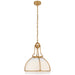 Visual Comfort Signature - CHC 5482AB-WG - LED Pendant - Gracie - Antique-Burnished Brass