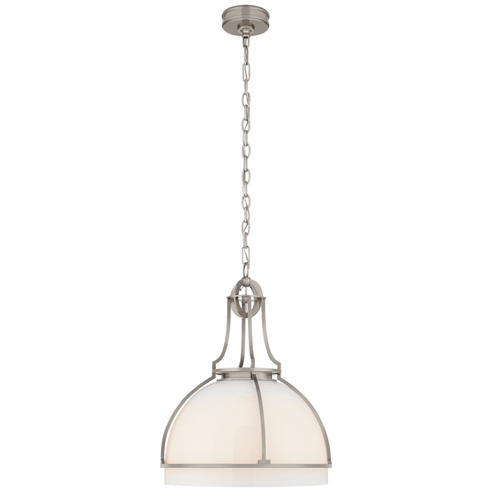 Visual Comfort Signature - CHC 5482AN-WG - LED Pendant - Gracie - Antique Nickel