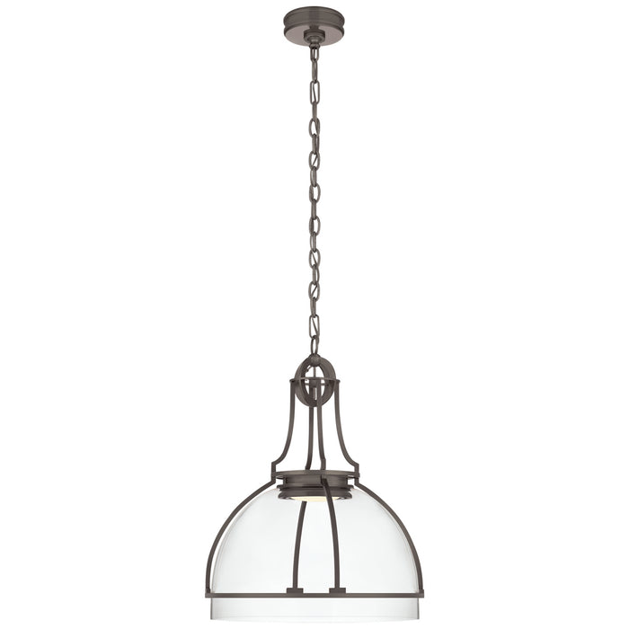 Visual Comfort Signature - CHC 5482BZ-CG - LED Pendant - Gracie - Bronze