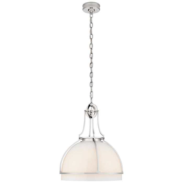 Visual Comfort Signature - CHC 5482PN-WG - LED Pendant - Gracie - Polished Nickel