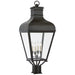 Visual Comfort Signature - CHO 7160FR-CG - Four Light Post Mount - Fremont - French Rust