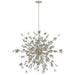 Visual Comfort Signature - JN 5502BSL - 18 Light Chandelier - Farfalle - Burnished Silver Leaf