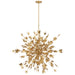 Visual Comfort Signature - JN 5502G - 18 Light Chandelier - Farfalle - Gild