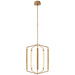 Visual Comfort Signature - KW 5703AB - LED Lantern - Appareil - Antique-Burnished Brass