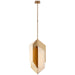 Visual Comfort Signature - KW 5722AB-ALB - LED Pendant - Ophelion - Antique-Burnished Brass