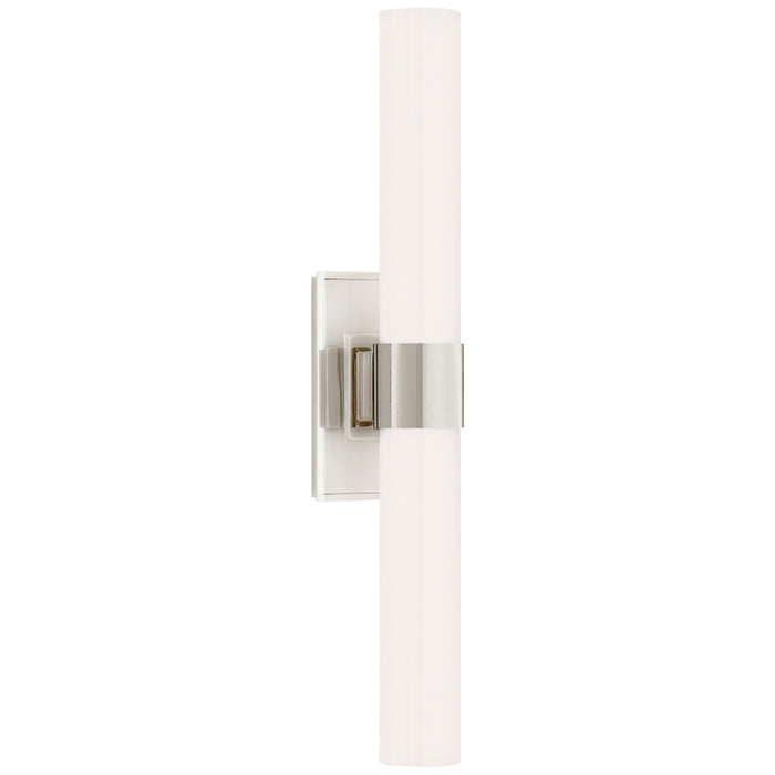 Visual Comfort Signature - S 2164PN-WG - Two Light Wall Sconce - Presidio - Polished Nickel