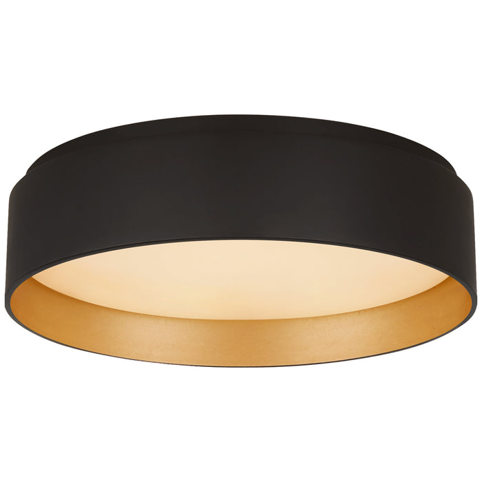 Visual Comfort Signature - S 4041BLK - LED Flush Mount - Shaw - Matte Black