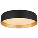 Visual Comfort Signature - S 4043BLK - LED Flush Mount - Shaw - Matte Black