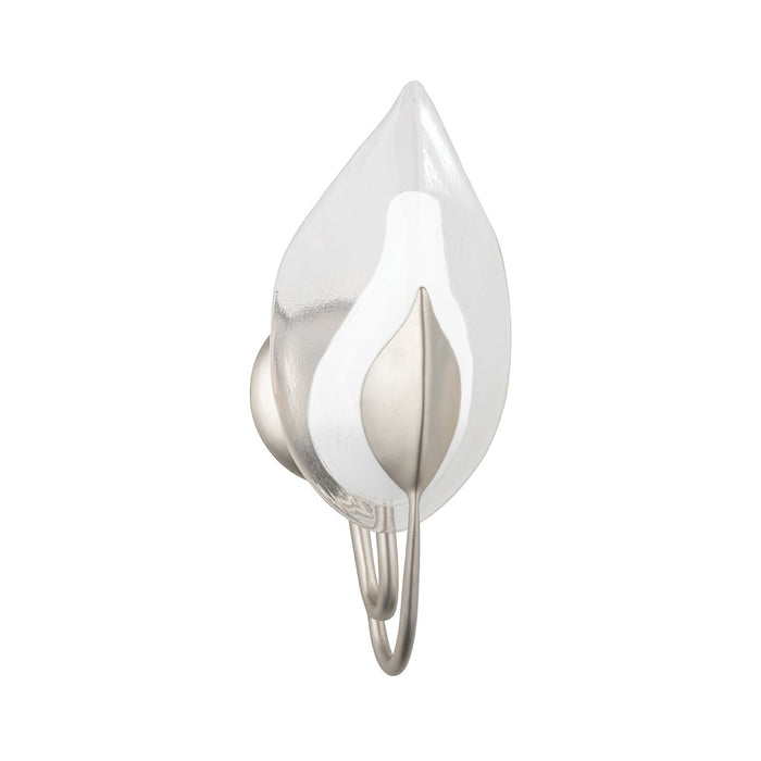 Hudson Valley - 4801-SL - One Light Wall Sconce - Blossom - Silver Leaf