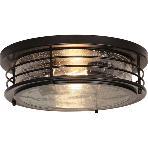 AFX Lighting - ACF13BK - Two Light Flush Mount - Archer - Black