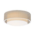 AFX Lighting - SAF1824LAJUD-JT - LED Flush Mount - Sanibel - Jute