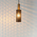 Maxim - 10081BKSBR - One Light Mini Pendant - Perf - Black / Satin Brass