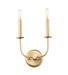 Maxim - 10322SBR - Two Light Wall Sconce - Wesley - Satin Brass