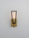 Maxim - 11651BKSBR - One Light Wall Sconce - Wings - Black / Satin Brass