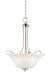 Maxim - 12070FTSN - Three Light Pendant - Vital - Satin Nickel