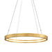 Corbett Lighting - 284-42-GL - LED Chandelier - Jasmine - Gold Leaf