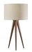 Adesso Home - 6423-15 - Table Lamp - Director - Metal W. Rosewood Veneer