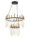 Fredrick Ramond - FR30708BLK - LED Chandelier - Echo - Black