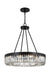 Crystorama - ALI-B2010-CZ - Ten Light Chandelier - Alister - Charcoal Bronze